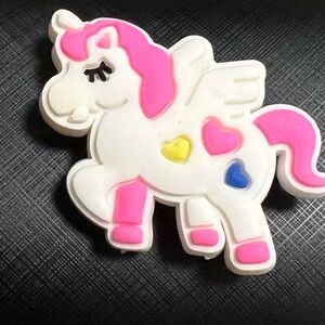 Colorful Unicorn Shaped Crocs Charm New (2 for $5)